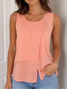 Love culture peach color top size M!.